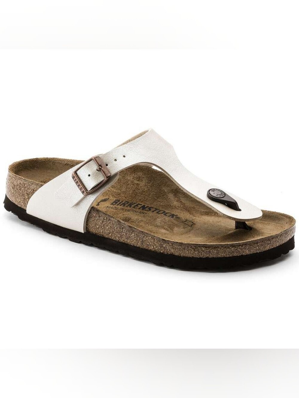 BIRKENSTOCK GIZEH BS | WOMEN'S | COLOR GRACEFUL PEARL WHITE